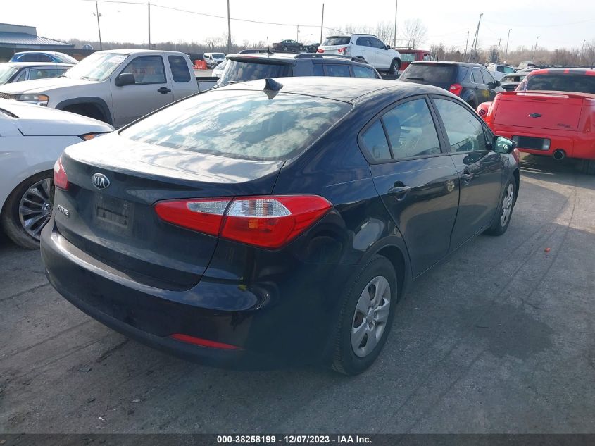 KNAFK4A69G5616269 | 2016 KIA FORTE