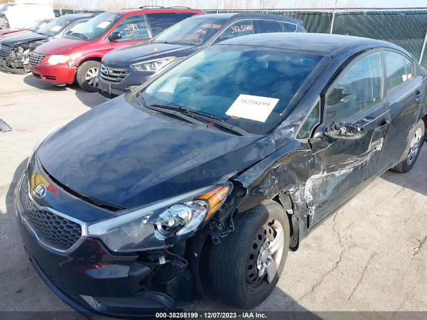 KNAFK4A69G5616269 | 2016 KIA FORTE