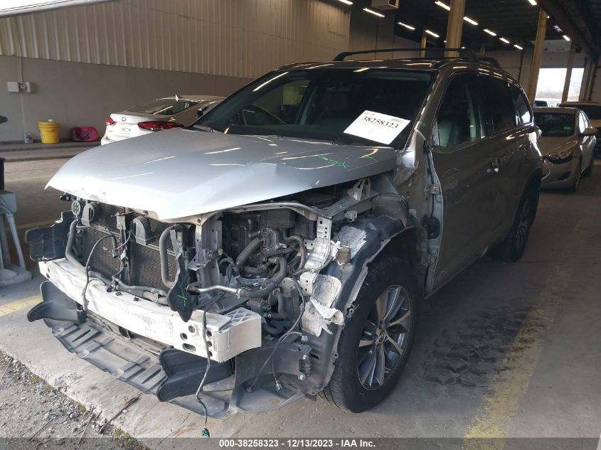 2017 TOYOTA HIGHLANDER HYBRID XLE - 5TDJGRFH1HS021613