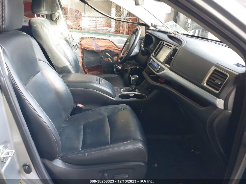 2017 TOYOTA HIGHLANDER HYBRID XLE - 5TDJGRFH1HS021613