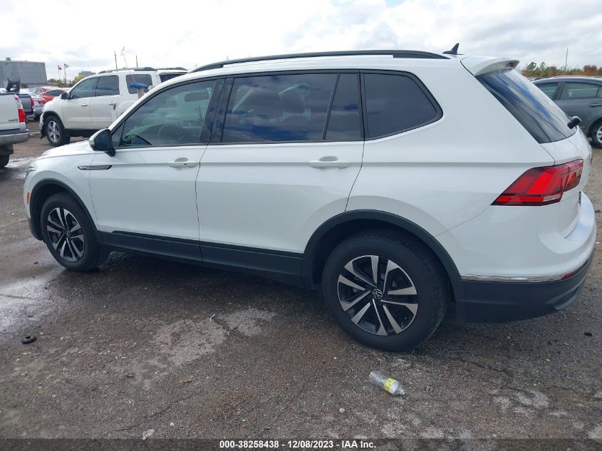 2022 VOLKSWAGEN TIGUAN 2.0T S - 3VV1B7AX8NM040853