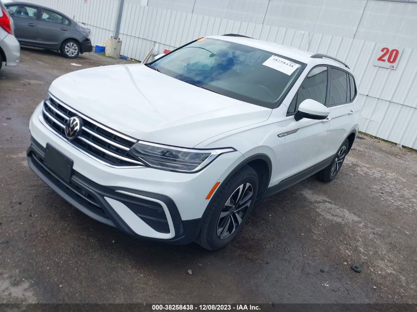 2022 VOLKSWAGEN TIGUAN 2.0T S - 3VV1B7AX8NM040853