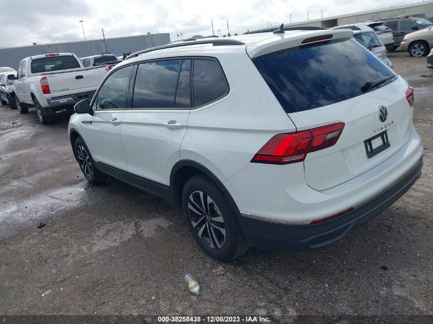 2022 VOLKSWAGEN TIGUAN 2.0T S - 3VV1B7AX8NM040853