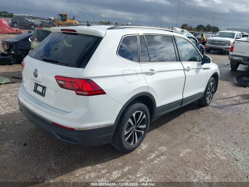 2022 VOLKSWAGEN TIGUAN 2.0T S - 3VV1B7AX8NM040853