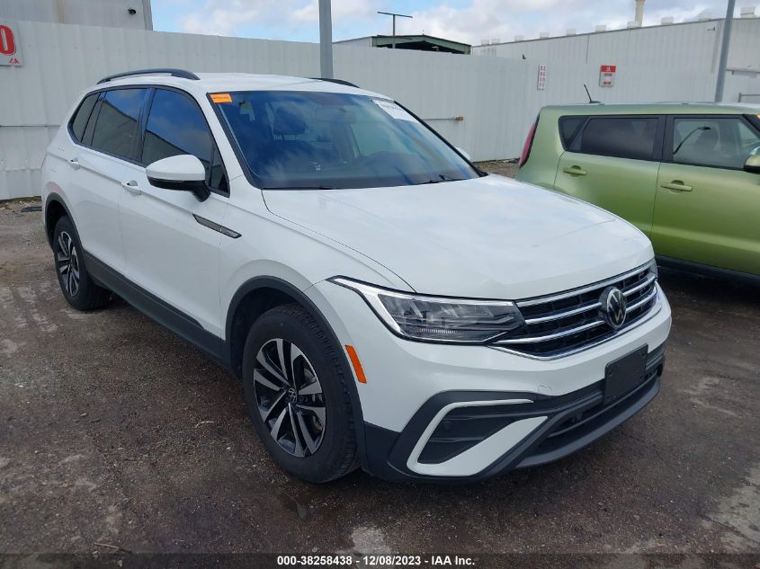 2022 VOLKSWAGEN TIGUAN 2.0T S - 3VV1B7AX8NM040853