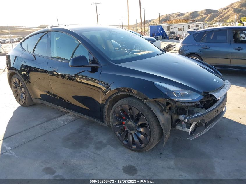 5YJYGDEF4MF298935 TESLA MODEL Y PERFORMANCE DUAL MOTOR 2021