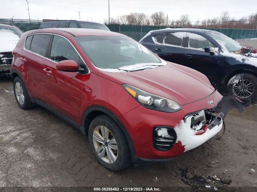 2018 KIA SPORTAGE LX - KNDPMCAC2J7311015