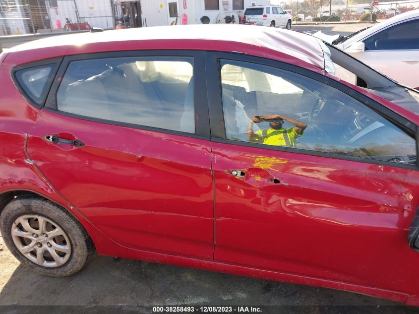 2013 HYUNDAI ACCENT GLS/GS - KMHCT5AE1DU062223