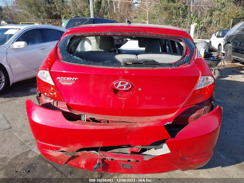 2013 HYUNDAI ACCENT GLS/GS - KMHCT5AE1DU062223