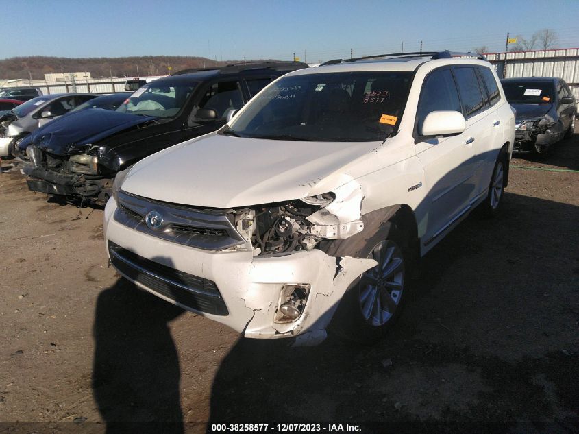 2013 TOYOTA HIGHLANDER HYBRID LIMITED V6 - JTEDC3EH1D2012916