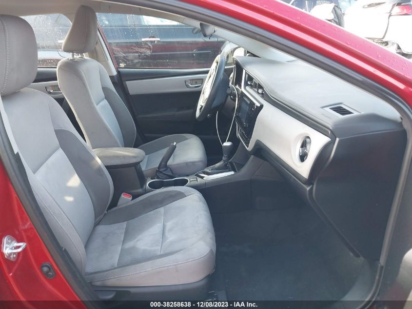 2017 TOYOTA COROLLA L/LE/XLE/SE/XSE - 2T1BURHE3HC847209