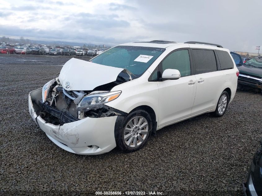 5TDDK3DC4FS128197 2015 TOYOTA SIENNA, photo no. 2