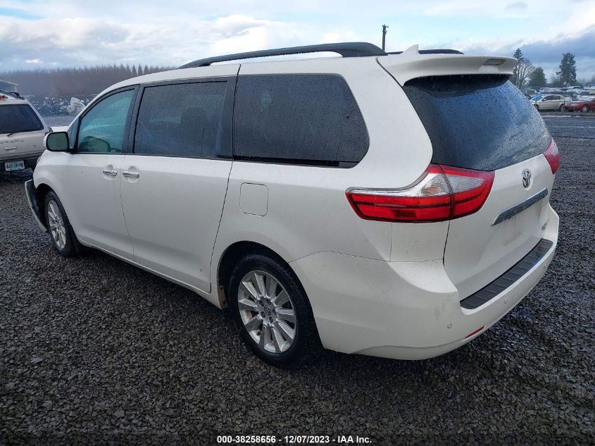 5TDDK3DC4FS128197 2015 TOYOTA SIENNA, photo no. 3