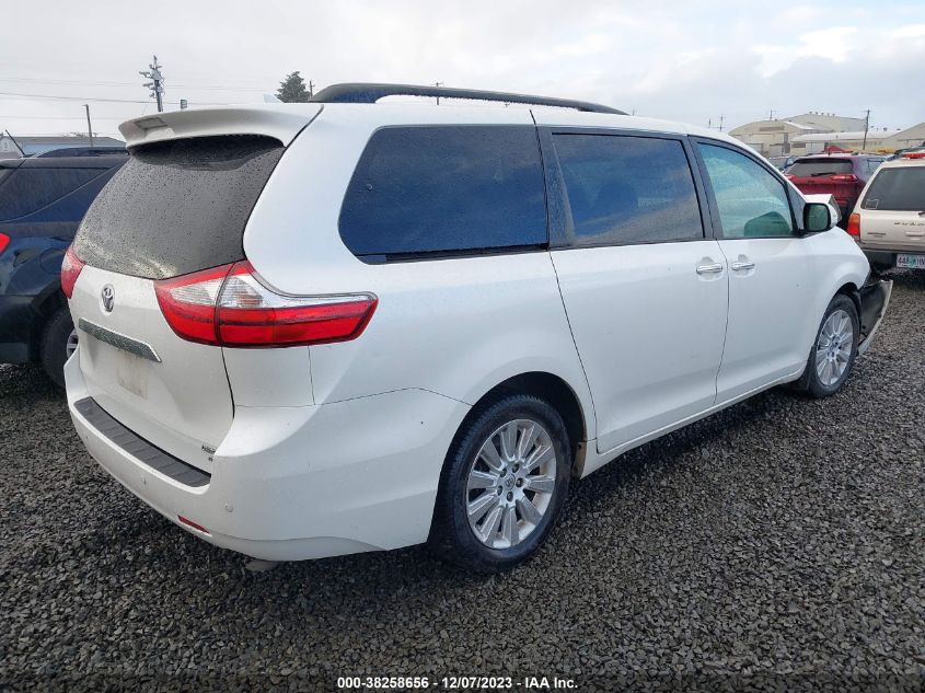 5TDDK3DC4FS128197 2015 TOYOTA SIENNA, photo no. 4