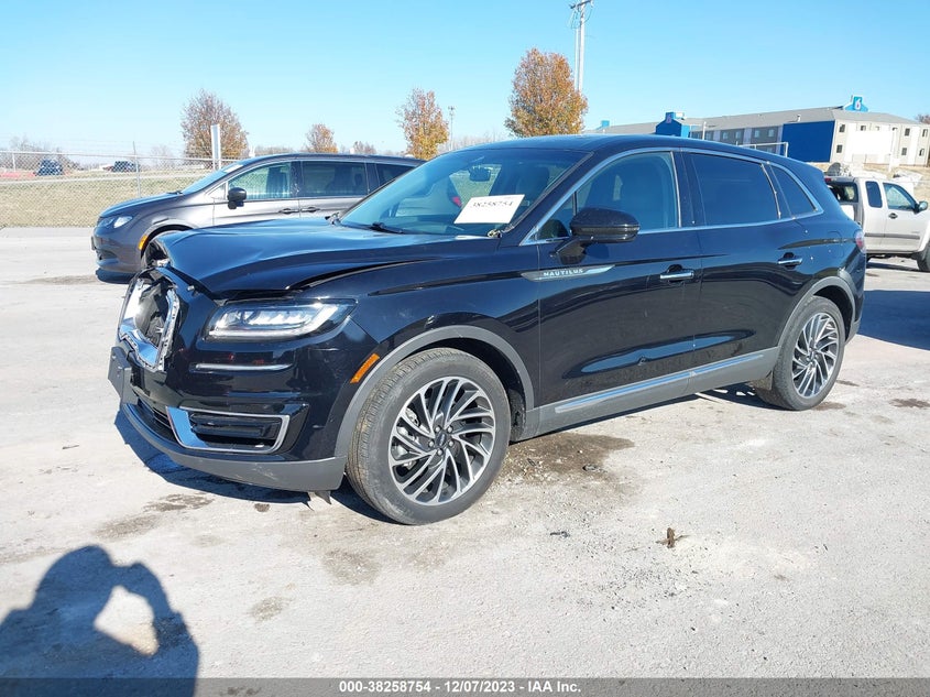 VIN 2LMPJ6L92KBL39353 2019 LINCOLN NAUTILUS RESERVE