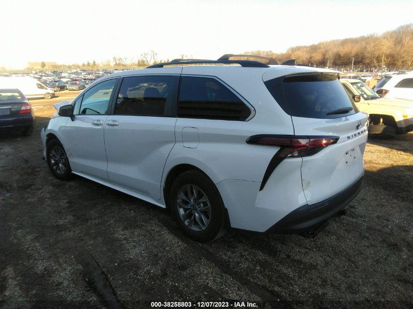 5TDKRKEC6NS112111 2022 TOYOTA SIENNA, photo no. 3