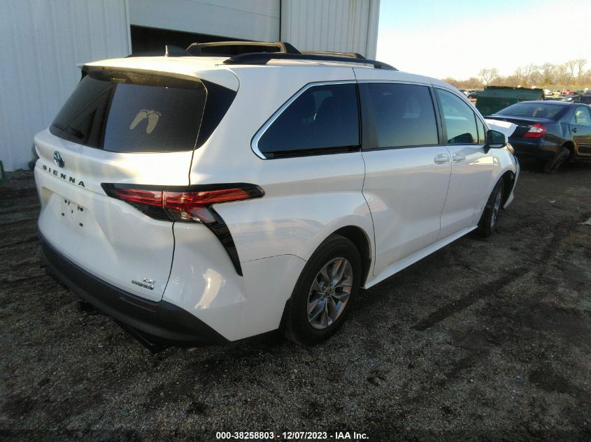 5TDKRKEC6NS112111 2022 TOYOTA SIENNA, photo no. 4