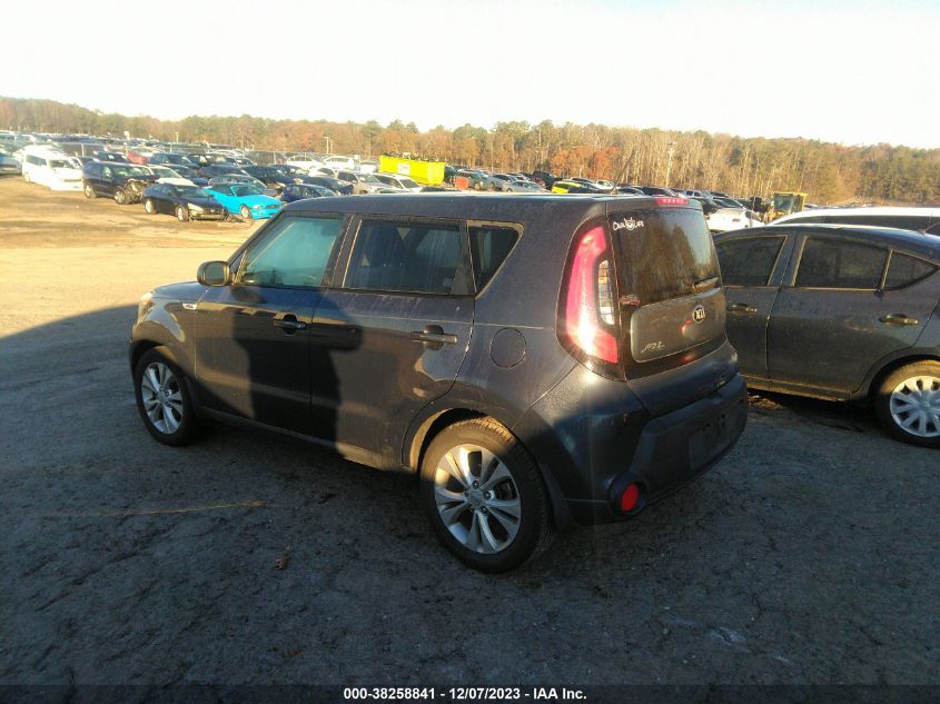 2015 KIA SOUL + - KNDJP3A58F7224211