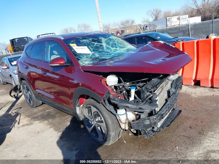 2016 HYUNDAI TUCSON LIMITED/SPORT AND ECO/SE - KM8J33A22GU026899