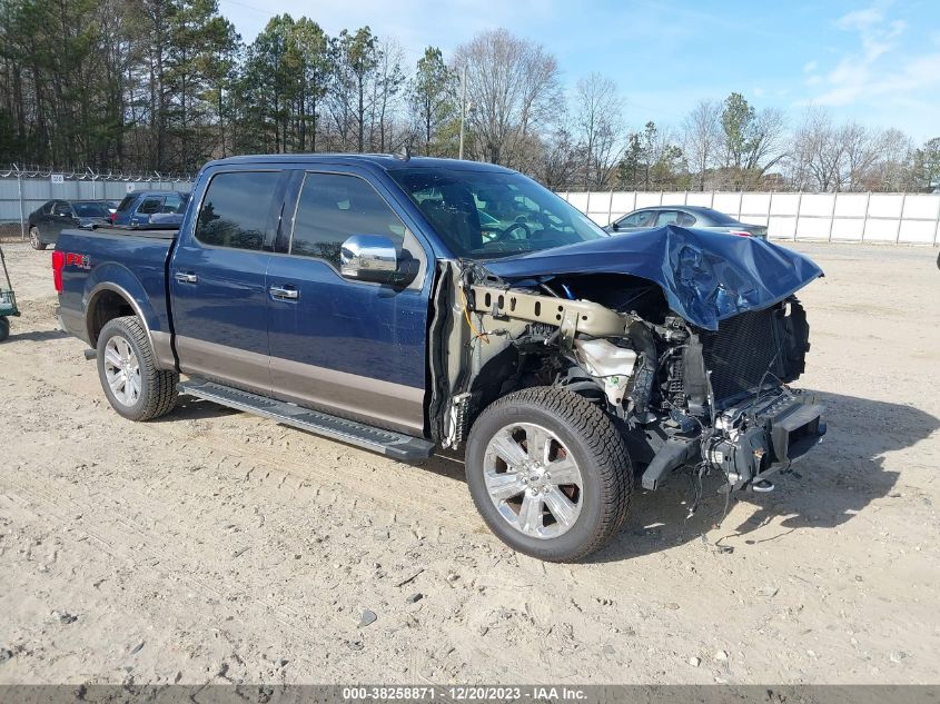 2019 FORD F-150 LARIAT - 1FTEW1E43KFB77292