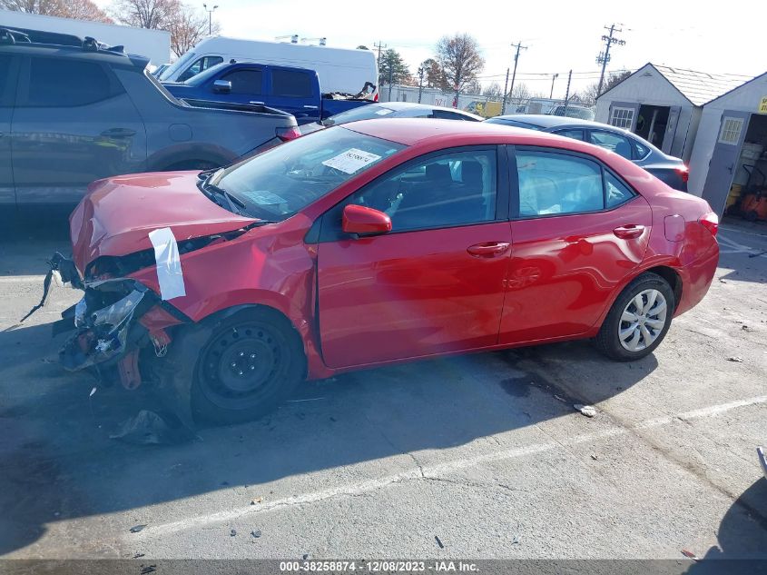 2015 TOYOTA COROLLA LE - 2T1BURHE6FC419437