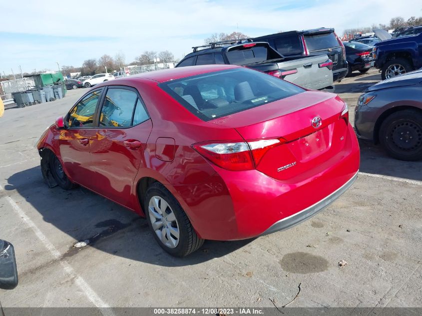 2015 TOYOTA COROLLA LE - 2T1BURHE6FC419437