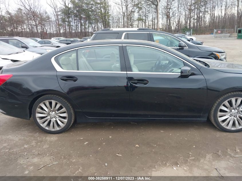 2014 ACURA RLX TECH PKG - JH4KC1F59EC003461