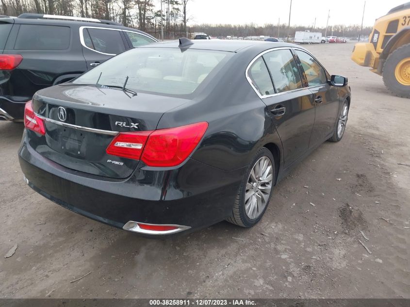 2014 ACURA RLX TECH PKG - JH4KC1F59EC003461