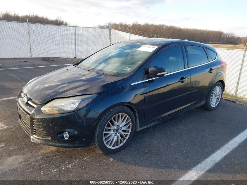 2014 FORD FOCUS TITANIUM - 1FADP3N23EL347584