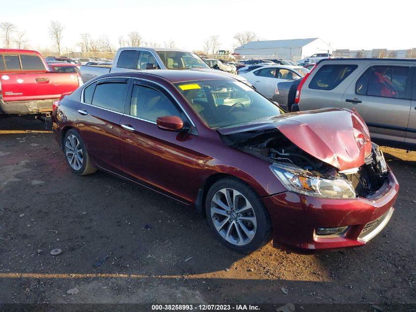 2014 HONDA ACCORD SPORT - 1HGCR2F5XEA081674