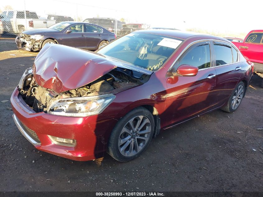 2014 HONDA ACCORD SPORT - 1HGCR2F5XEA081674