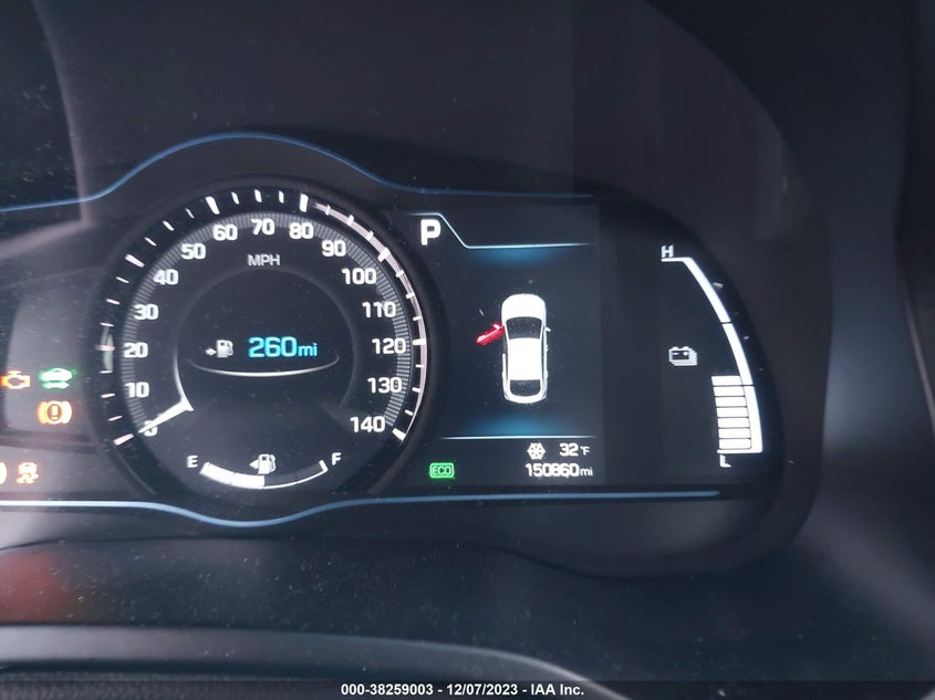 VIN KMHC85LC9JU101598 2018 HYUNDAI IONIQ HYBRID LIMITED