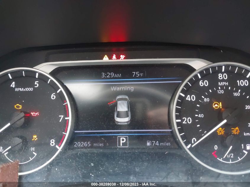 2022 NISSAN SENTRA SR - 3N1AB8DV5NY231057