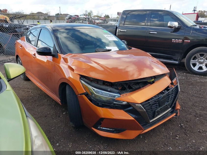 2022 NISSAN SENTRA SR - 3N1AB8DV5NY231057