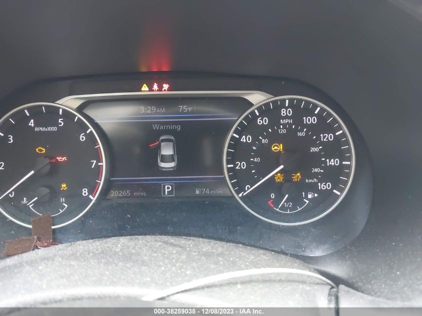 2022 NISSAN SENTRA SR - 3N1AB8DV5NY231057