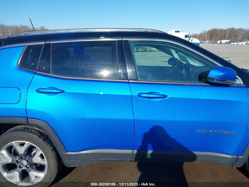 2017 JEEP NEW COMPASS LIMITED 4X4 3C4NJDCB6HT611107