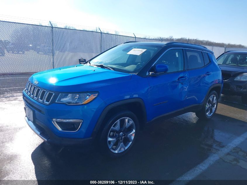 2017 JEEP NEW COMPASS LIMITED 4X4 3C4NJDCB6HT611107
