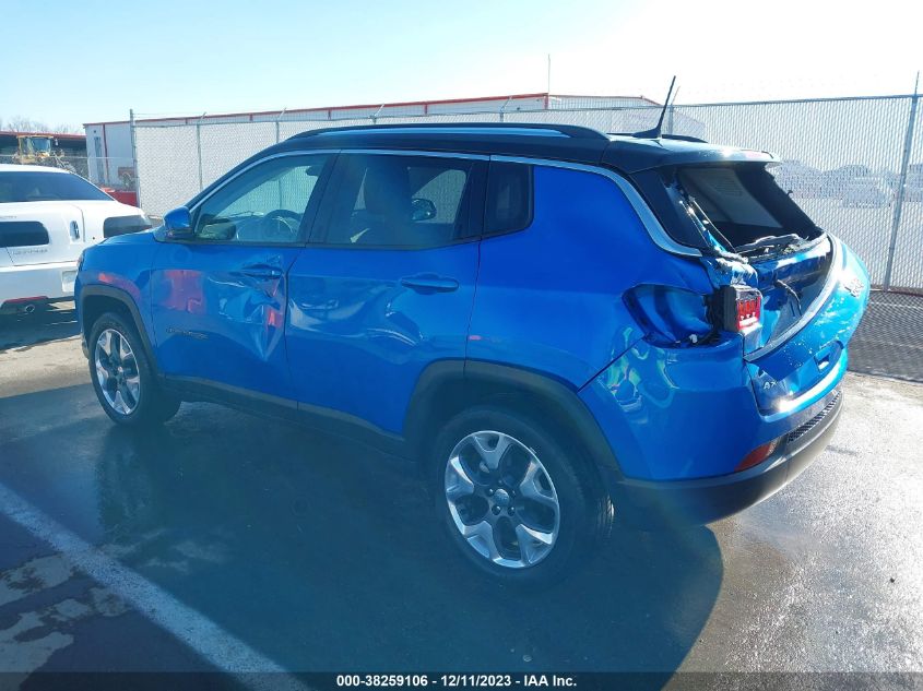 2017 JEEP NEW COMPASS LIMITED 4X4 3C4NJDCB6HT611107