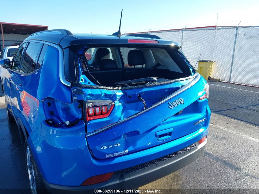 2017 JEEP NEW COMPASS LIMITED 4X4 3C4NJDCB6HT611107