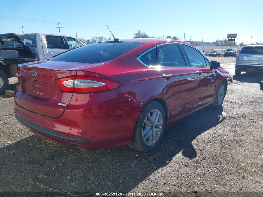 2014 FORD FUSION SE - 3FA6P0HD1ER136017