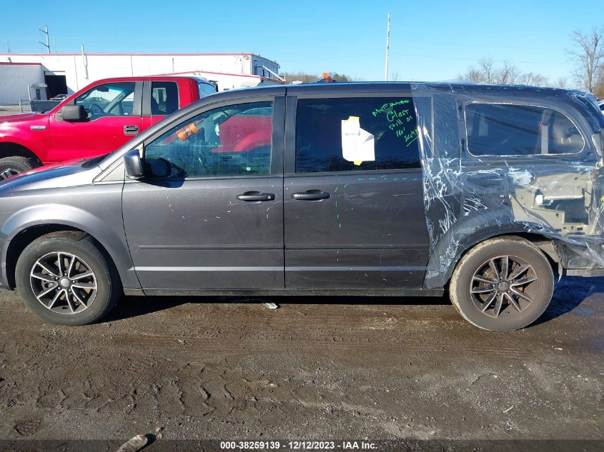 2017 DODGE GRAND CARAVAN SE - 2C4RDGBGXHR678884