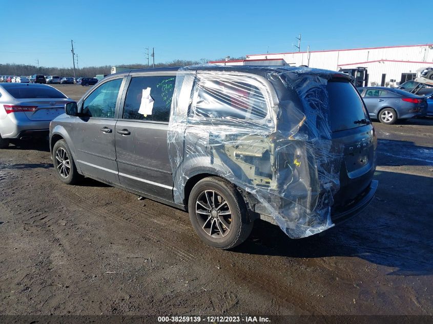 2017 DODGE GRAND CARAVAN SE - 2C4RDGBGXHR678884