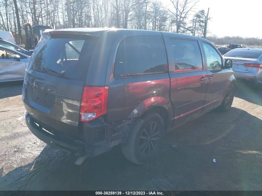2017 DODGE GRAND CARAVAN SE - 2C4RDGBGXHR678884