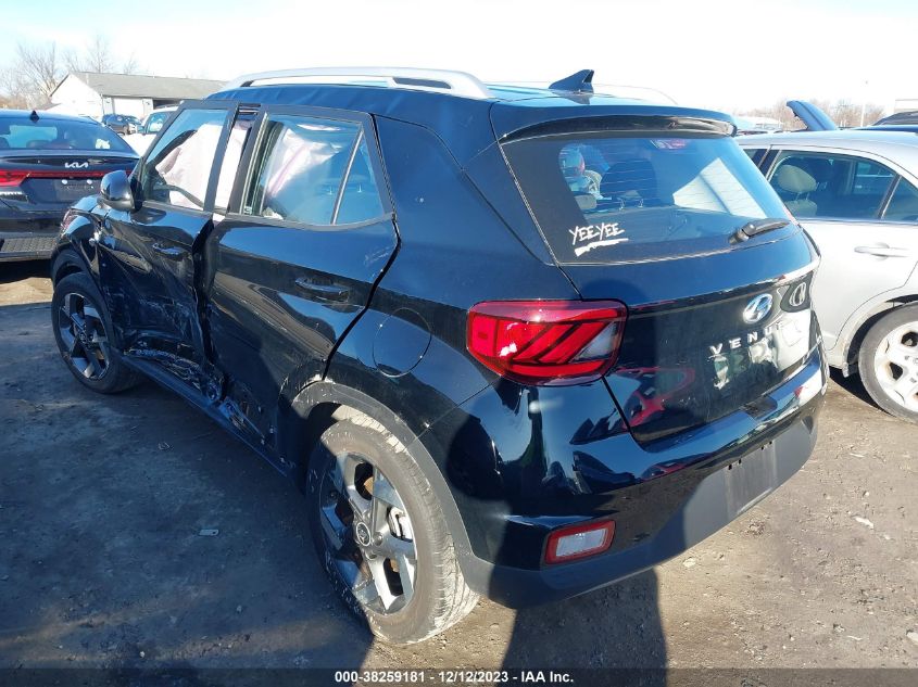 2022 HYUNDAI VENUE SEL - KMHRC8A34NU170895