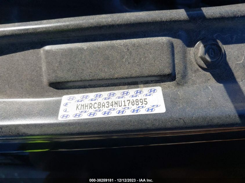 2022 HYUNDAI VENUE SEL - KMHRC8A34NU170895