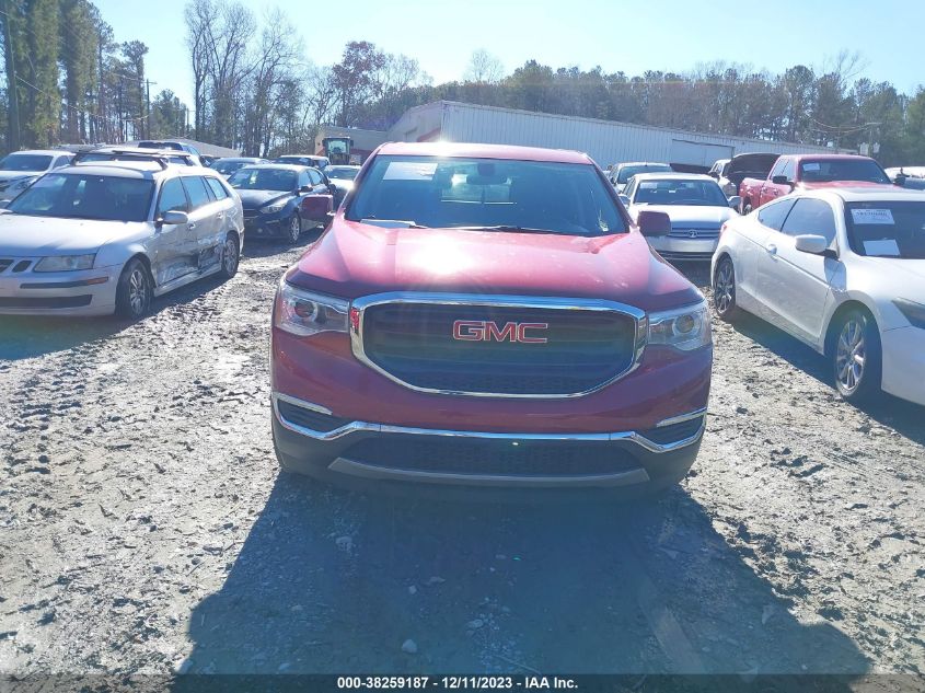 2019 GMC ACADIA SLE - 1GKKNKLA2KZ275513