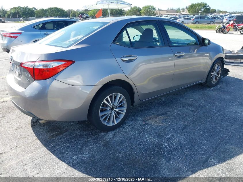 2014 TOYOTA COROLLA L/LE/LE PLS/PRM/S/S PLS - 2T1BURHE1EC195802