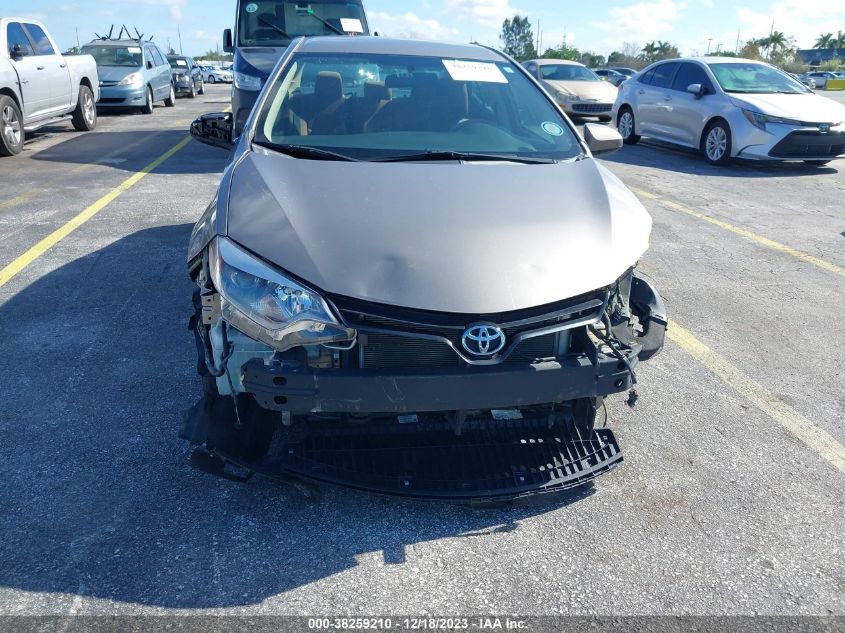 2014 TOYOTA COROLLA L/LE/LE PLS/PRM/S/S PLS - 2T1BURHE1EC195802