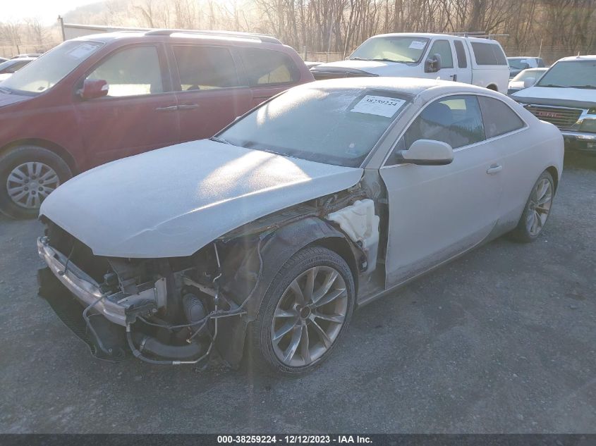2013 AUDI A5 PREMIUM PLUS - WAULFAFR6DA025327