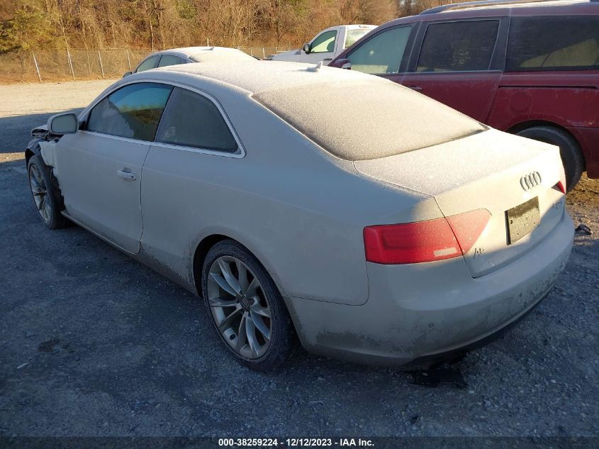 2013 AUDI A5 PREMIUM PLUS - WAULFAFR6DA025327